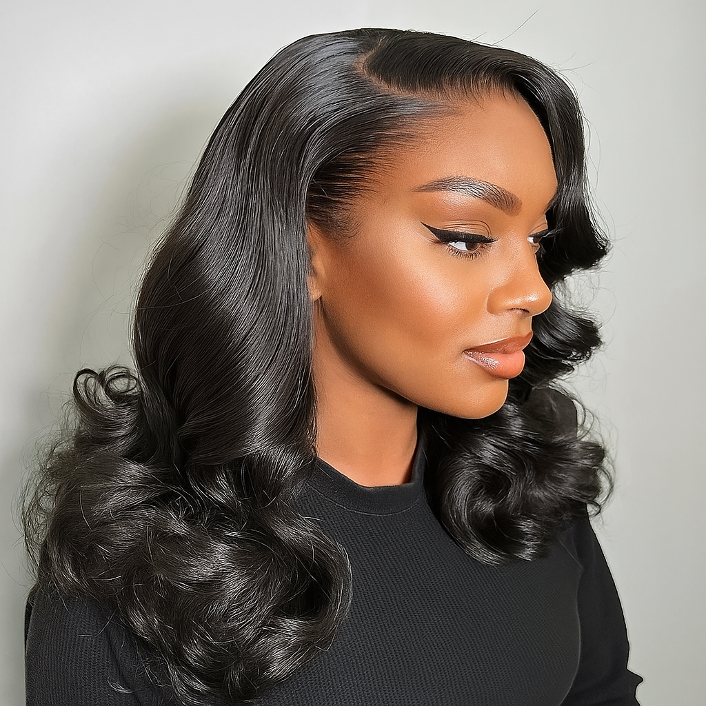 Anastasia Dark Brown Body Wave Glueless Wig