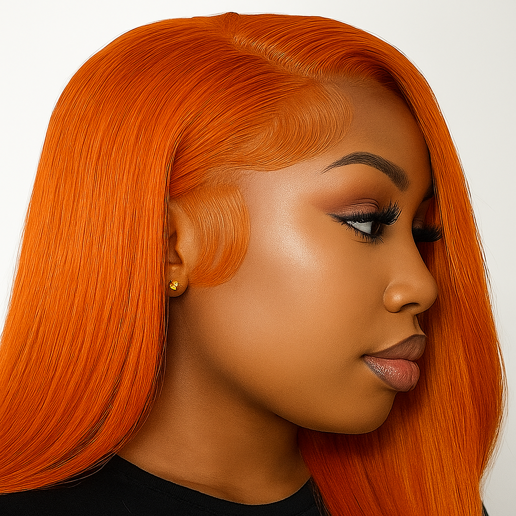 Rosie Ginger Orange Body Wave Glueless Wig