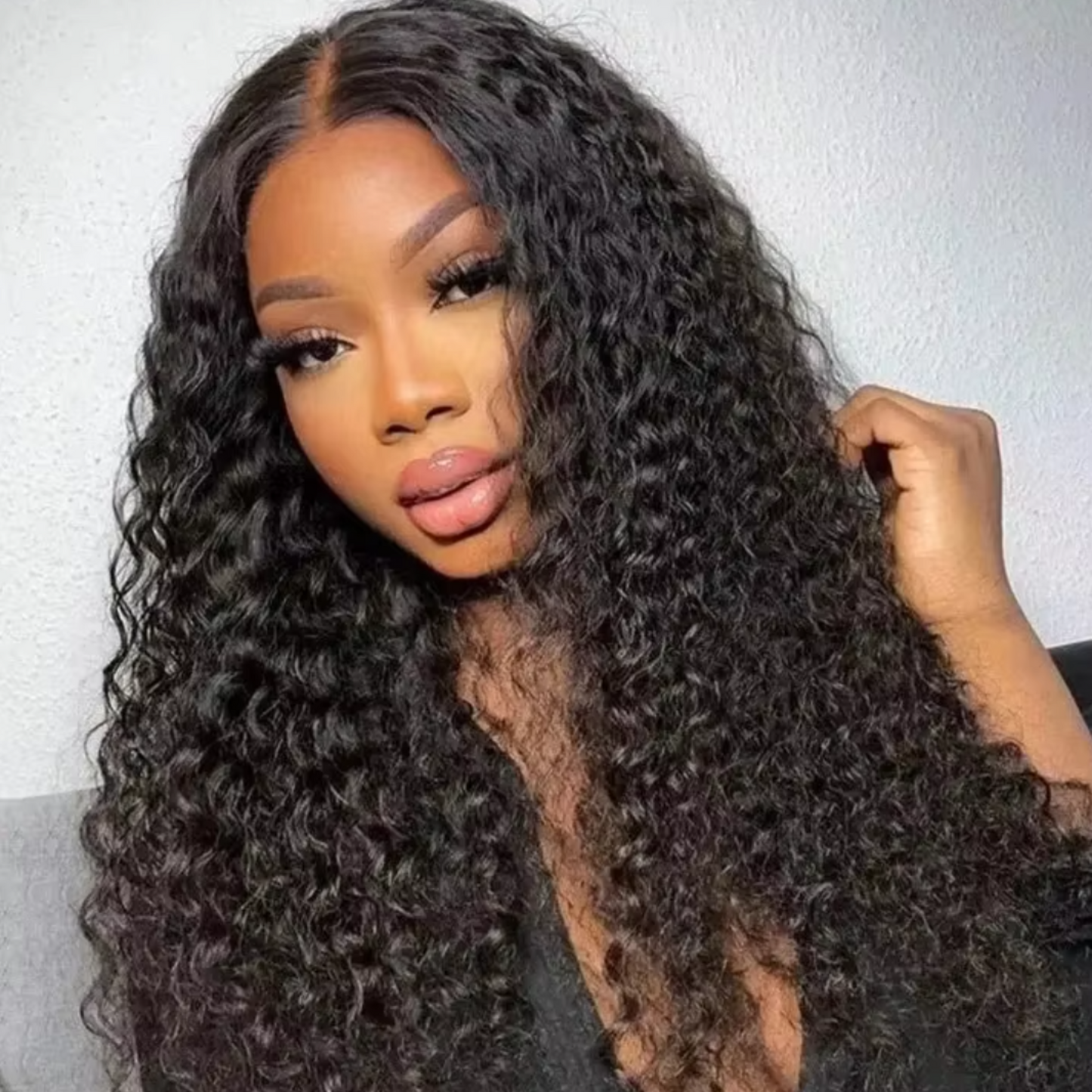 Tiffany Brown Loose Deep Wave Curly HD Lace Front Human Hair Wig My Store