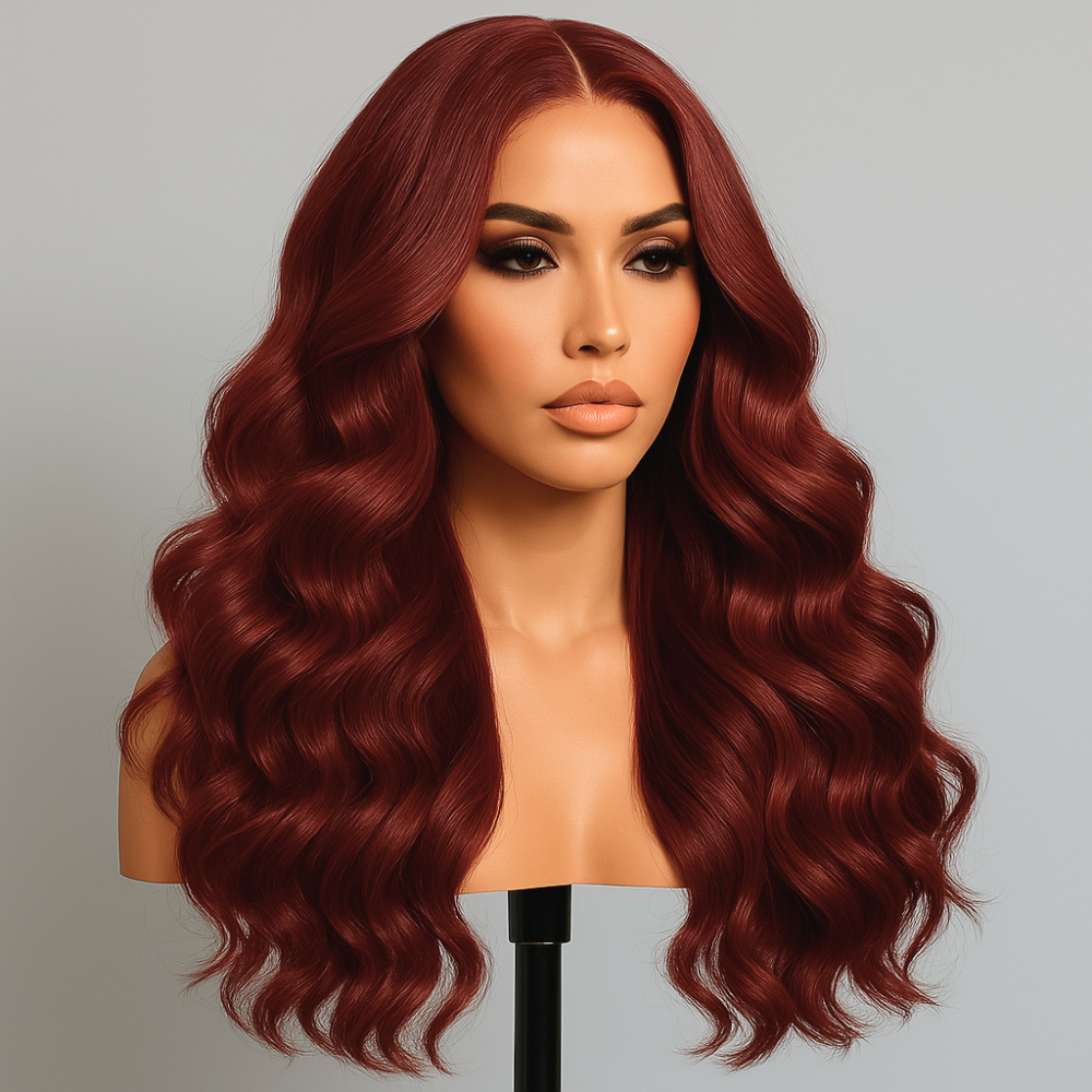 Selma Auburn Body Wave Glueless Wig