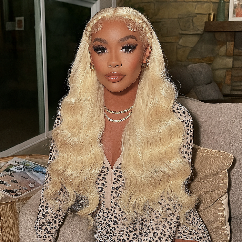 Sasha Honey Blonde Body Wave Glueless Wig