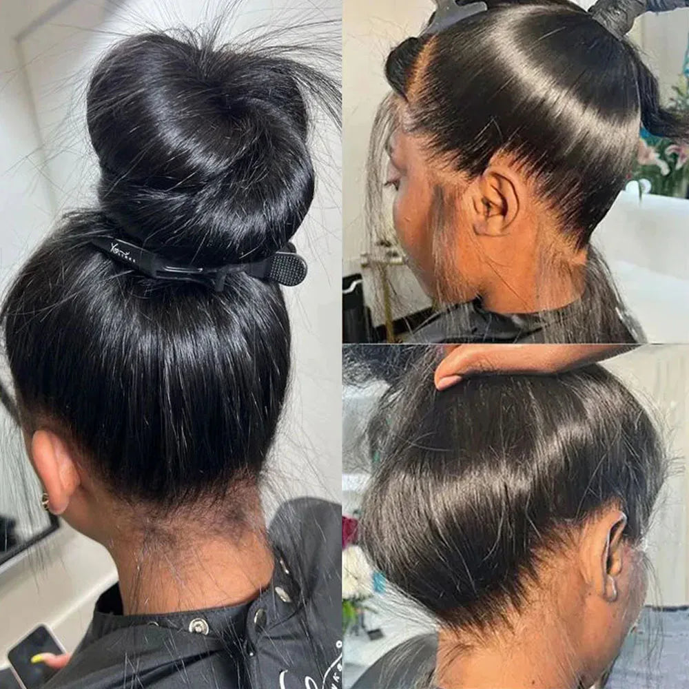 Mali Straight Remy 360 HD Lace Front Human Hair Wig HEIRCENTRIC