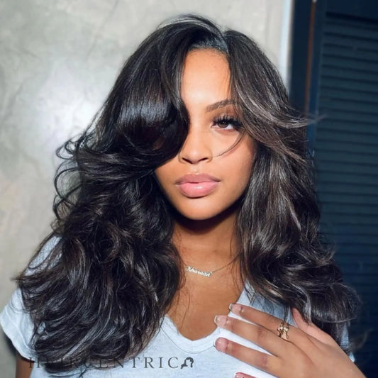 Aaliyah Brown Body Wave Brazilian HD Lace Front Human Hair Wig HEIRCENTRIC