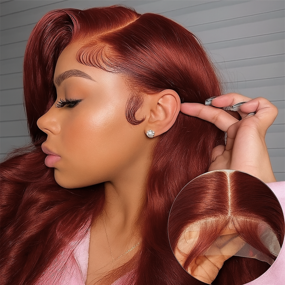 Selma Auburn Body Wave Glueless Wig