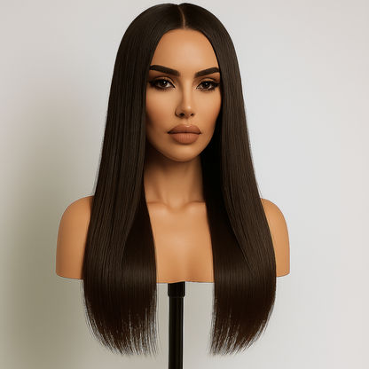 Mali Straight Natural Brown 360 Glueless Wig