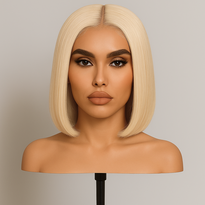 Juliette Blonde Short Straight Bob Glueless Wig
