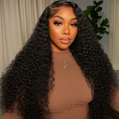 Milani Natural Brown Deep Wave Glueless Wig