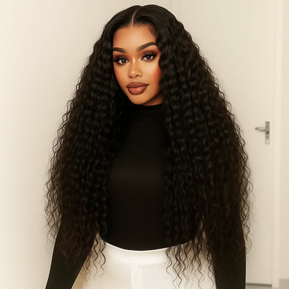 Lola Brown Water Wave Glueless Wig