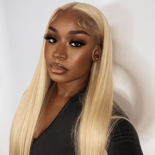 Seraphina Blonde Straight Glueless Wig