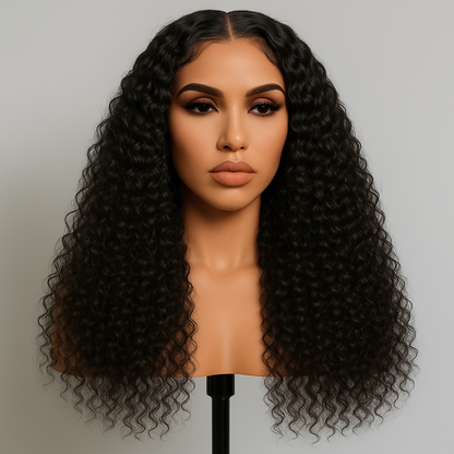 Milani Natural Brown Deep Wave Glueless Wig