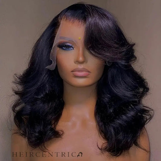 Anastasia Dark Brown Body Wave Transparent HD Lace Front Human Hair Wig My Store